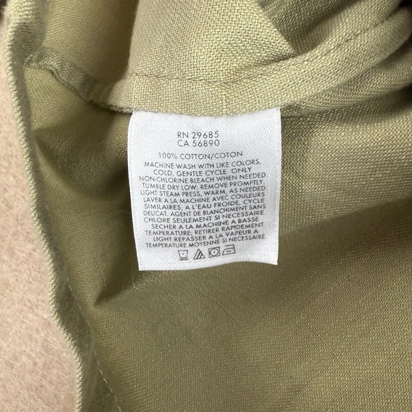 Pendleton Shirt Jacket Women XS Tan Belted Utility Safari Cotton Military Style - Picture 4 of 11